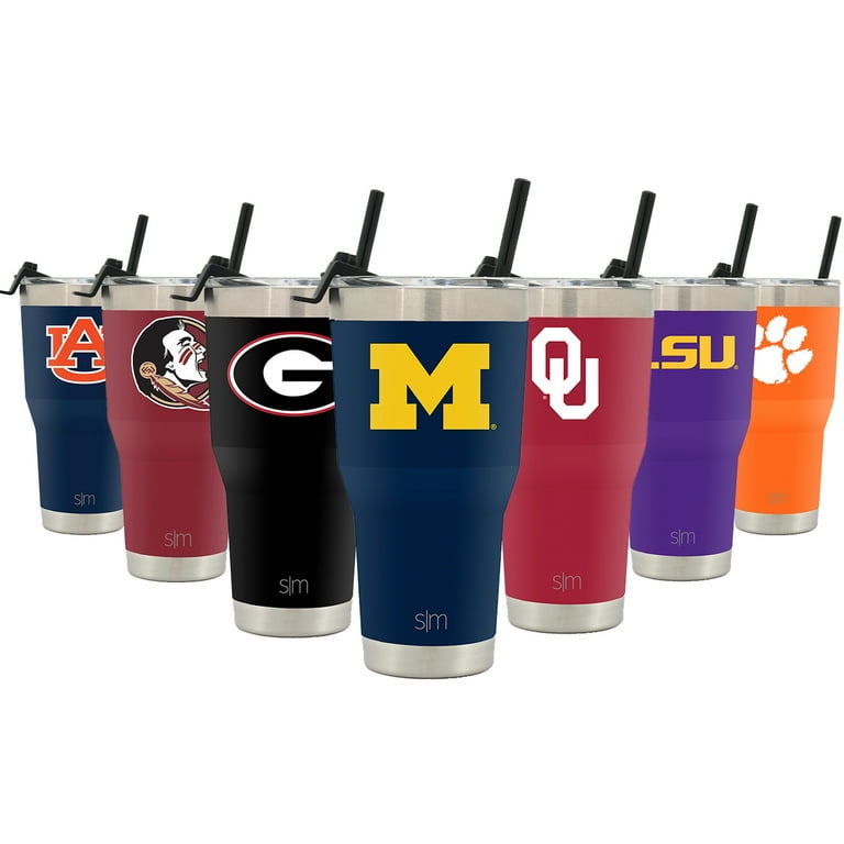 Simple Modern College 30oz. Cruiser Tumbler with Straw & Closing