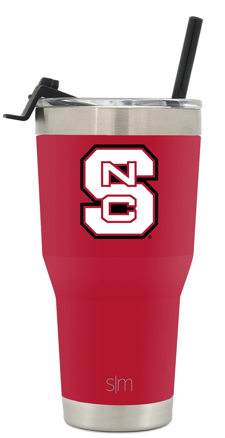 Simple Modern College 30oz. Cruiser Tumbler with Straw & Closing Lid -  Oklahoma Sooners - 18/8 Stainless Steel Vacuum Insulated NCAA University  Cup Mug 