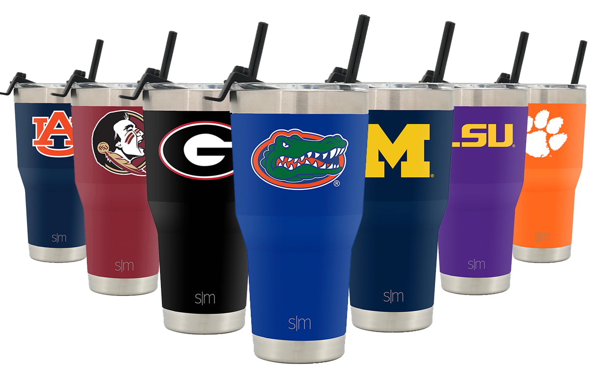 Simple Modern College 30oz. Cruiser Tumbler with Straw & Closing