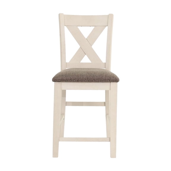 Simple Modern Dining Chairs / Counter Height Style / Padded Cushion Seating