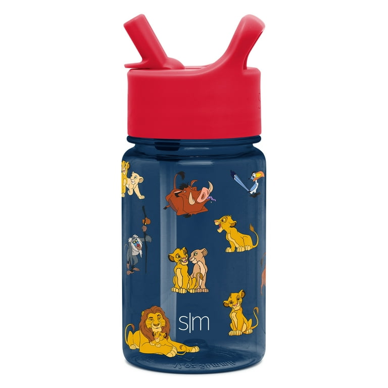 Simple Modern Disney Water Bottle for Kids Reusable Cup with Straw