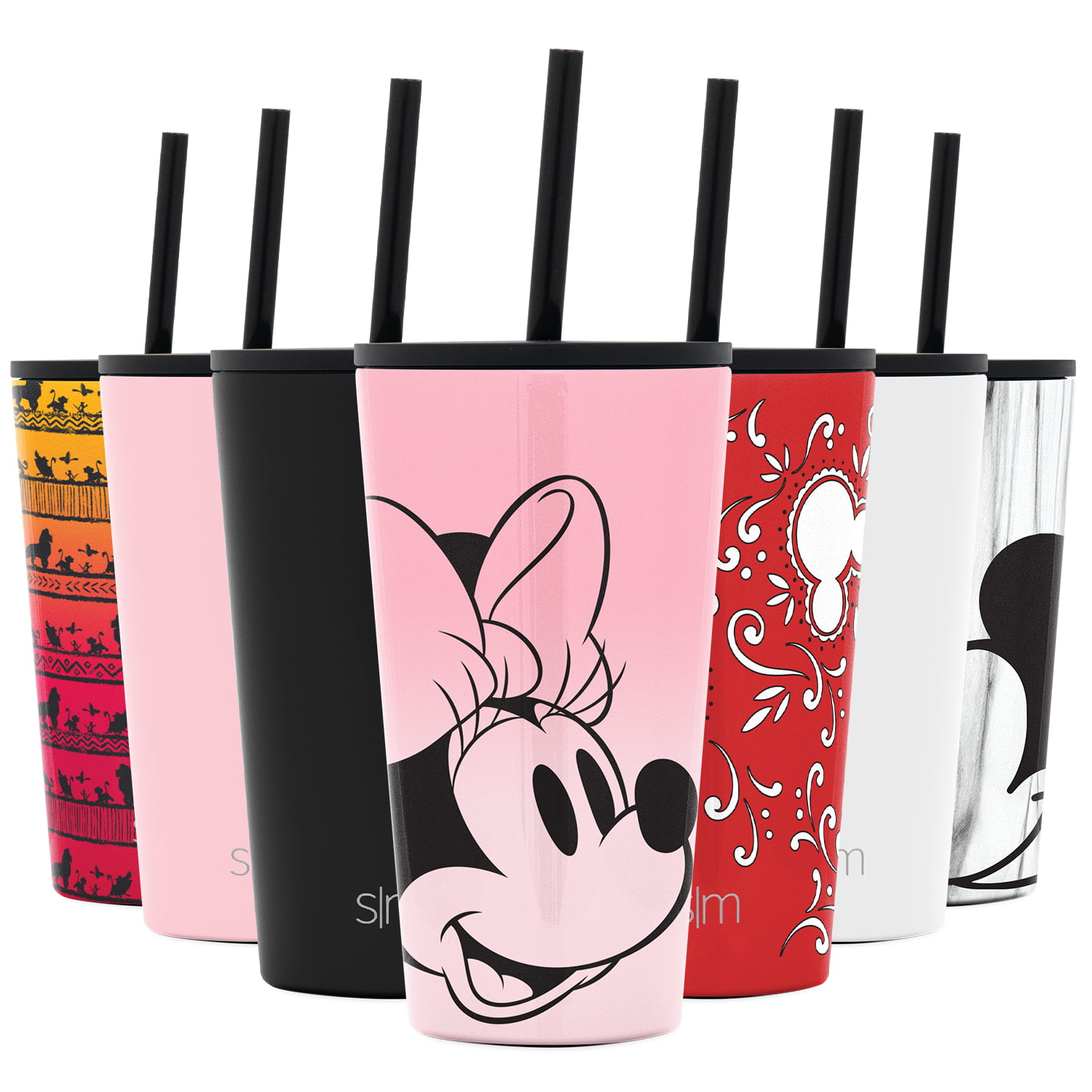 Simple Modern Disney Insulated Tumbler Cup with Flip Lid and Straw Lid |  Gifts for Women Men Reusabl…See more Simple Modern Disney Insulated Tumbler