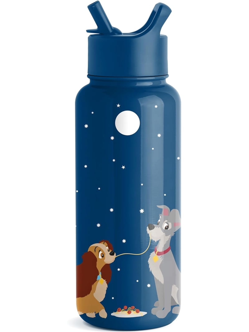 Simple Modern Disney Lady and the Tramp Water Bottle with Straw