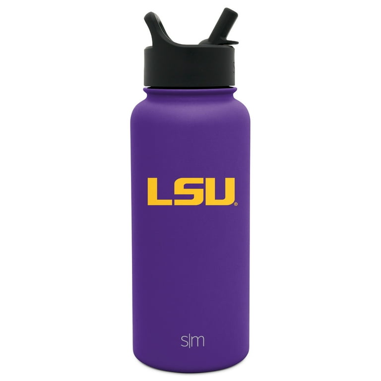 LSU Tigers 17 oz Stainless Steel Water Bottle