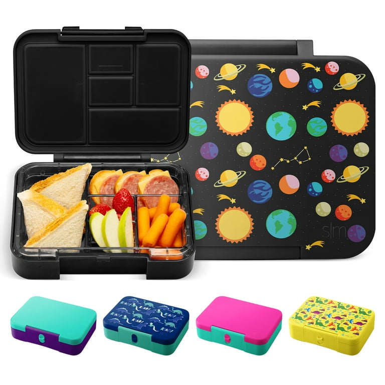Simple Modern Porter Bento Lunch Box for Kids - Leakproof Divided Container  with 5 compartments for Toddlers, Adults, Men, and Women Disney: Mickey  Retro 