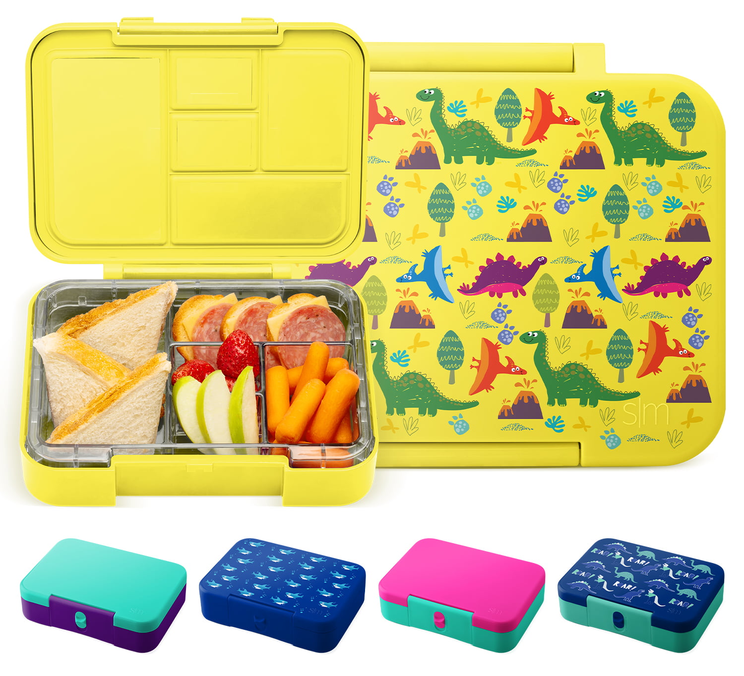 Simple Modern Porter Bento Lunch Box for Kids - Leakproof Divided