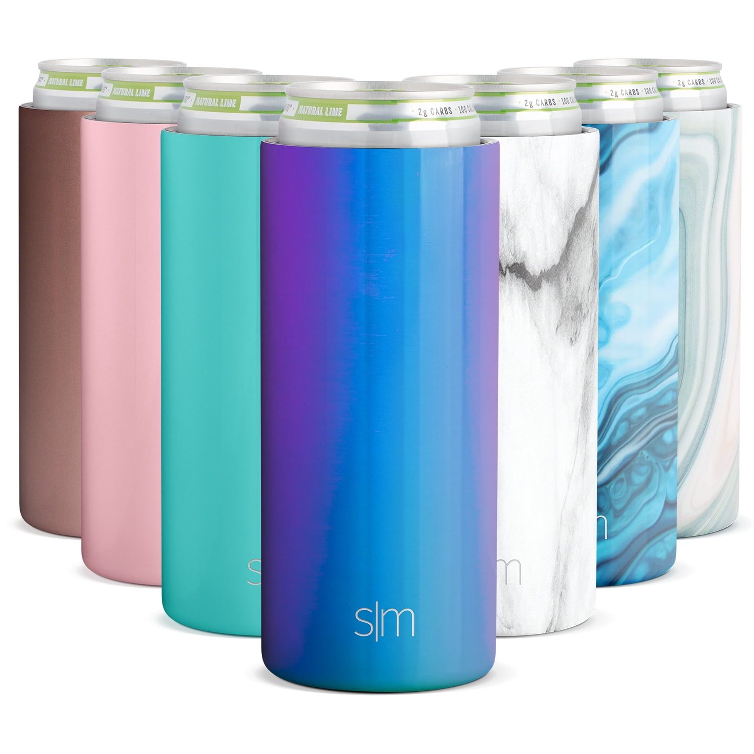 Host Stay-chill Beer Cozy Insulated Can Cooler Tumbler - Double Walled  Stainless Steel Beer Can Insulator Holder For Slim Sized Cans - Lagoon :  Target