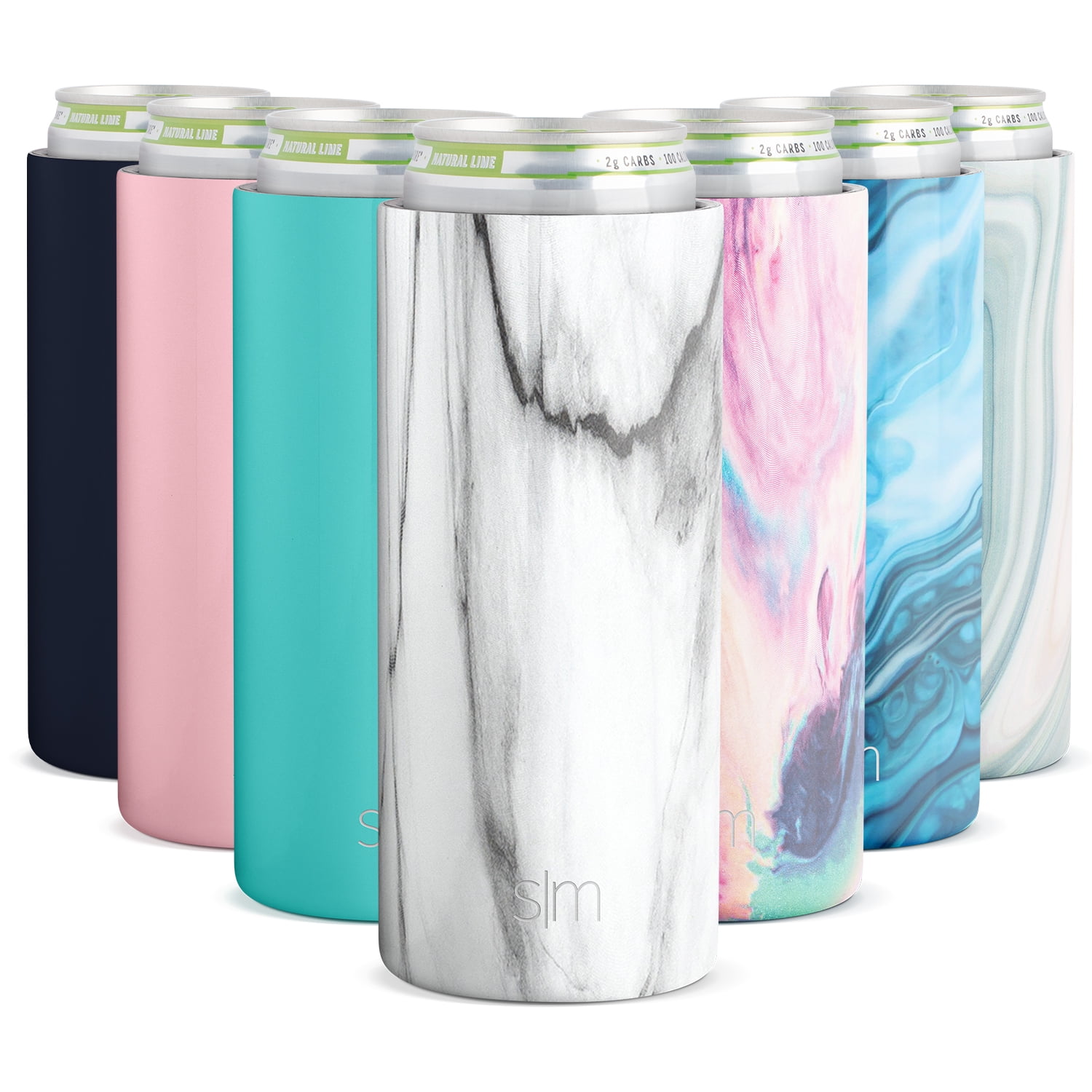 Simple Modern Skinny Can Cooler for Slim Beer & Hard Seltzer 12 oz  Insulated Stainless Steel Sleeve 