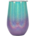thumbnail image 1 of Simple Modern Spirit 12oz Wine Tumbler Glass with Lid - Vacuum Coffee Mug Stemless Cup 18/8 Stainless Steel Ombre: Aurora, 1 of 7