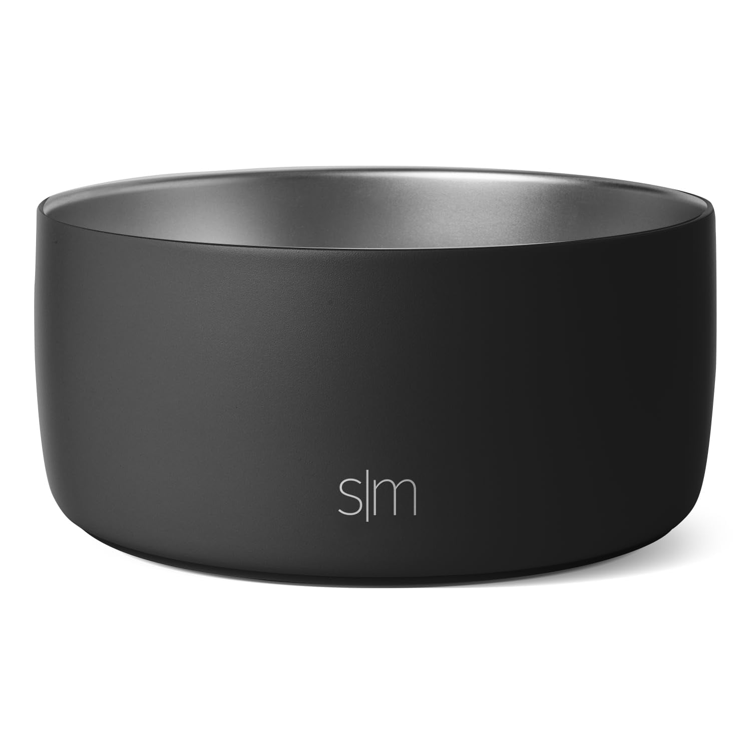 Medium Black Stainless Steel Elevated Pet Water Bowl