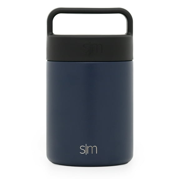 Simple Modern Stainless Steel Vacuum Insulated Provision Food Jar Thermos with Handle Lid | 12 fl oz