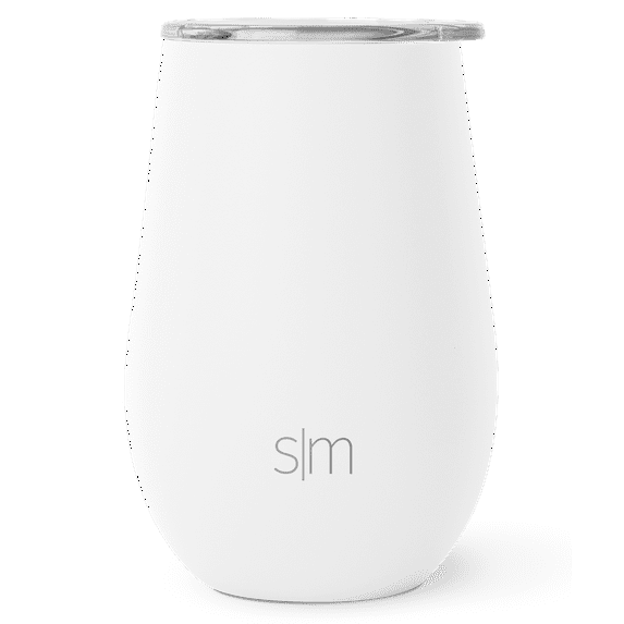 Simple Modern Stainless Steel Vacuum Insulated Spirit Wine Tumbler with Press In Lid|12 fl oz