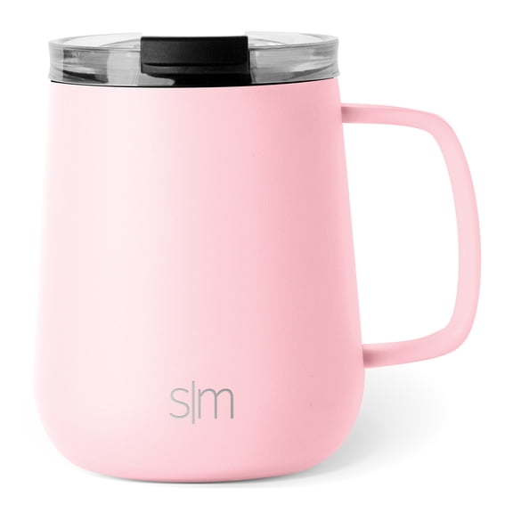 Simple Modern Stainless Steel Vacuum Insulated Voyager Mug with Handle and Flip Lid|12 fl oz