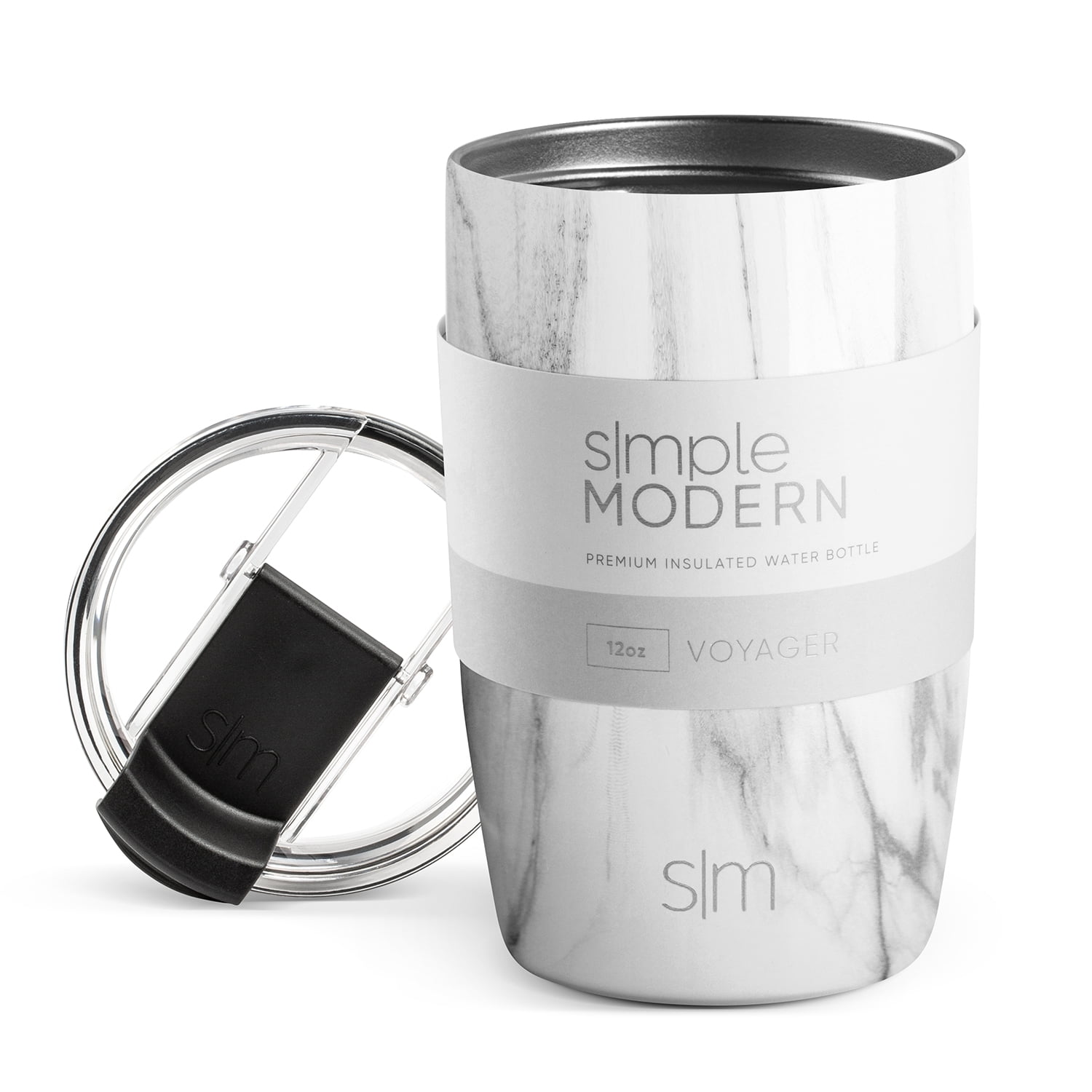 Simple Modern Stainless Steel Vacuum Insulated Voyager Tumbler with ...