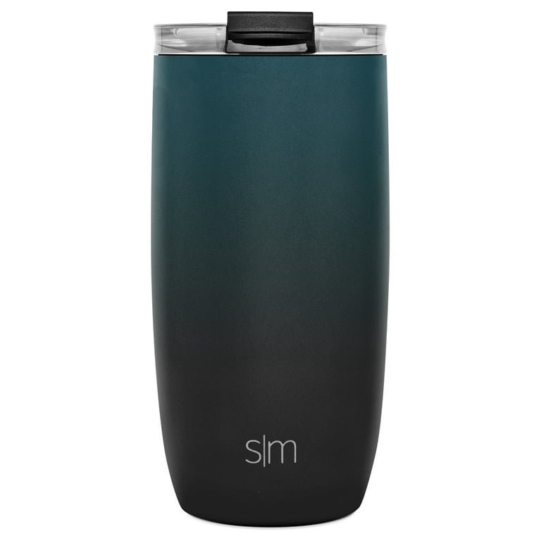 Simple Modern Travel Coffee Mug Tumbler with Flip Lid | Insulated Stainless Steel Cup Thermos |Voyager | 16oz | Moonlight