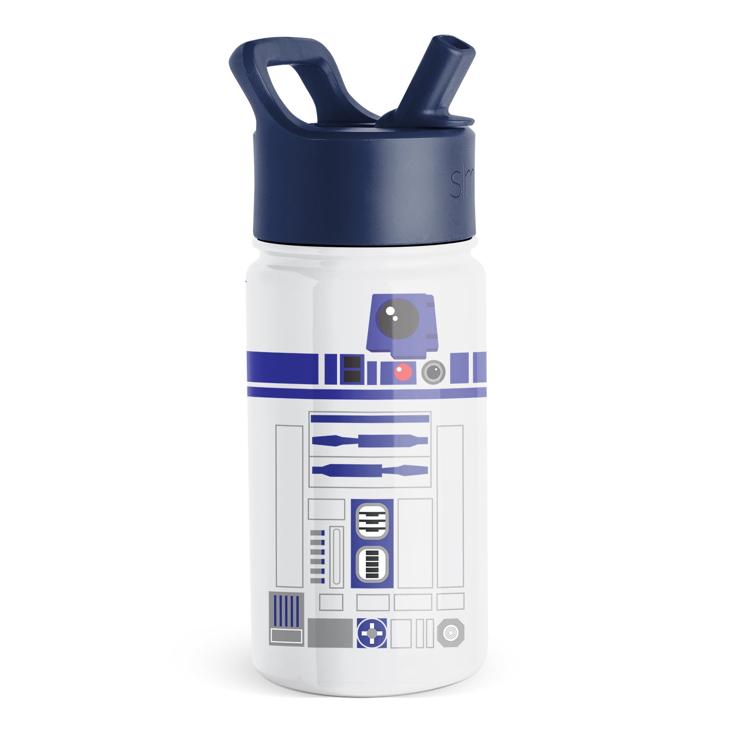 Simple Modern Star Wars Water Bottle, Reusable Cup with Straw Lid Insulated  Stainless Steel Thermos Tumbler, 14 oz 