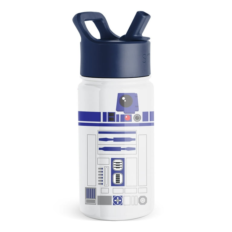 Star Wars 14oz Stainless Steel Summit Kids Water Bottle with Straw - Simple  Modern