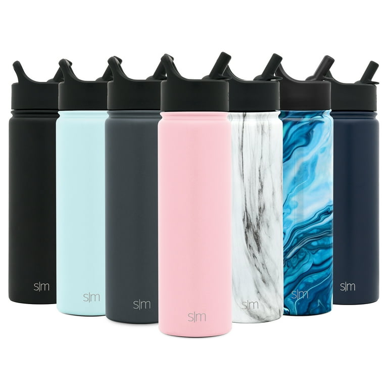 Simple Modern Water Bottle With Straw Lid Vacuum Insulated