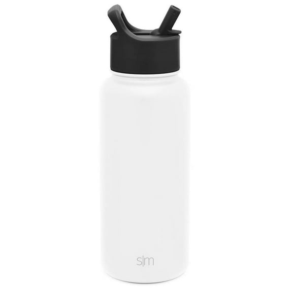 Simple Modern Summit 32oz Stainless Steel Water Bottle Winter White