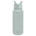 thumbnail interactive-video image 1 of Simple Modern Summit 32oz Stainless Steel Water Bottle with Straw Lid Seaglass Sage, 1 of 6