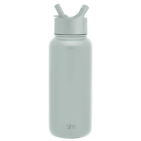 Simple Modern Summit 32oz Stainless Steel Water Bottle with Straw Lid Seaglass Sage