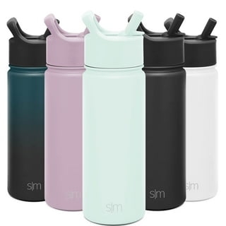 Simple Modern 32 Ounce Summit Water Bottle - Stainless Steel Tumbler Metal  Flask +2 Lids - Wide Mouth Double Wall Vacuum Insulated Leakproof -Royal  Raspberry