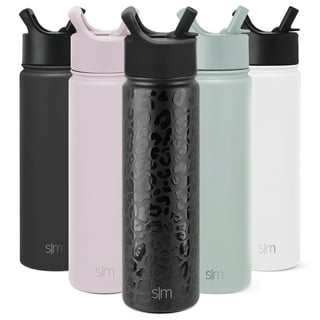 Simple Modern Ascent 20 oz Seaside Blue Double Wall Vacuum Insulated  Stainless Steel Water Bottle with Narrow Mouth and Screw Cap - Walmart.com