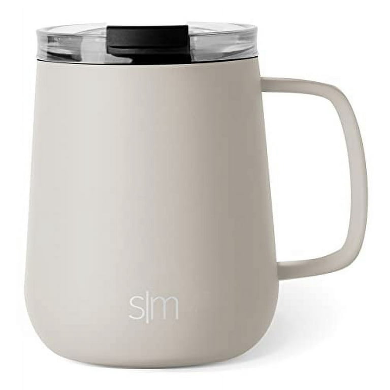 Simple Modern Travel Coffee Cup with Lid and Handle | Reusable Insulated  Stainless Steel Iced Coffee…See more Simple Modern Travel Coffee Cup with  Lid