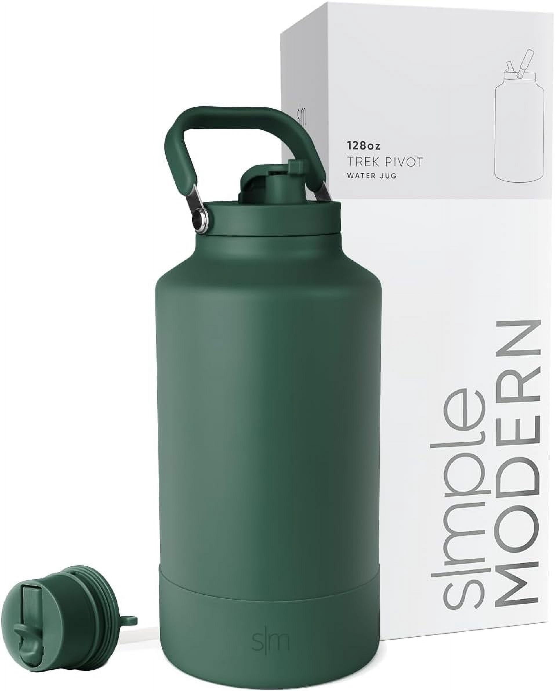 URBANCAN 1 Litre Insulated Water Bottle With Straw, Chug & Cap Lids - Drink In Style With Stainless Steel Water Bottles For Sports, Gym & Travel - Premium Double Walled Thermos - View #3