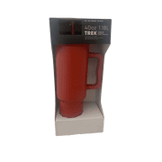 Simple Modern Trek Tumbler 40oz Red with Straw Lid & Handle Stainless Steel