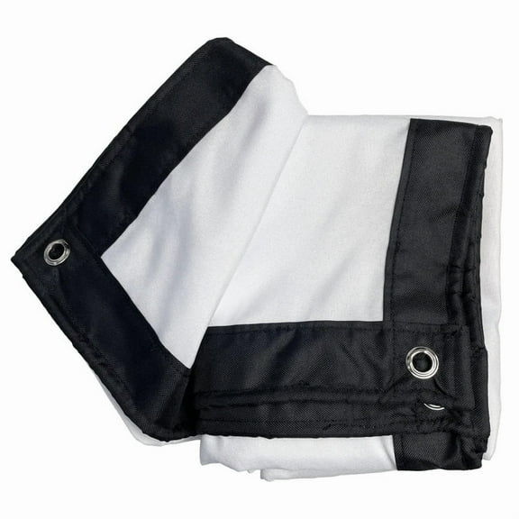 Simple Movie Screen Canvas Fabric Foldable for LED DLP Porjector ,Wrinkle-Free Outdoor Projector Screen