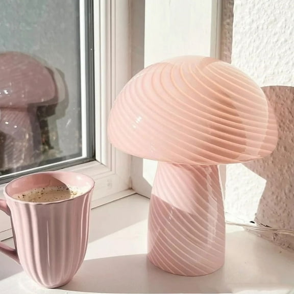 Simple Mushroom TableLamp Bedside Lamp Bedroom Nordic Creative Home Warm Romantic Study Lamp