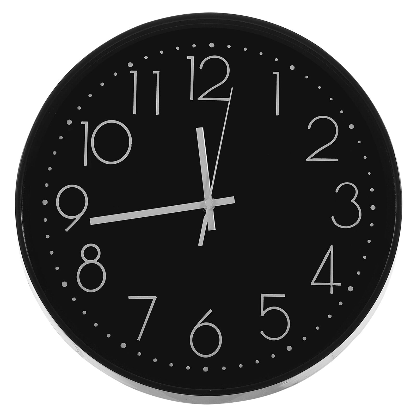 Simple Mute Wall Clock Living Room Wallmounted Big Number Wall Clock