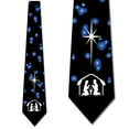 thumbnail image 1 of Simple Nativity Necktie Mens Tie by Three Rooker, 1 of 4