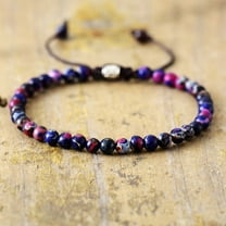 Simple Natural Stone Beaded Bracelet