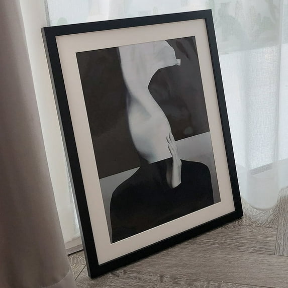 Simple Nordic Style Photo Photo Sketch Picture Frame Photo Frame Poster Display Frame Mounting Empty Frame Can Be Customized