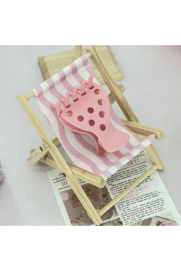 Simple Openwork Hair Claw Clip, Secure Hold for Updos & Half-Up Styles, Minimalist Hair Accessory for Everyday Wear