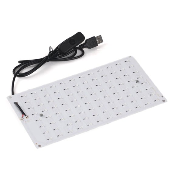 Simple Operate Curing Light Bulb Lamp 395nm 5V Light Source Board With USB Plug for Nails Art Green Oil Crafts