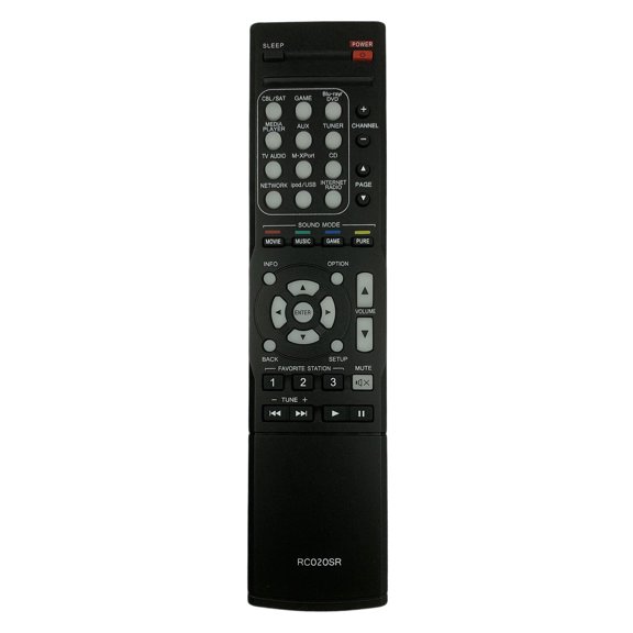 Simple Operations Stereo Remote Controls for RC020SR AVs Surround Receiver Home Theater Systems