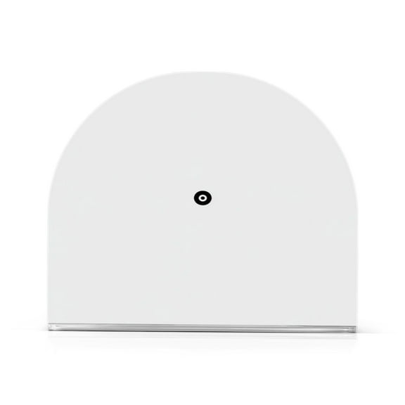 Simple Pattern Thick U Shape Acrylic Napkin Holder Non Slip Space Saving for Kitchen