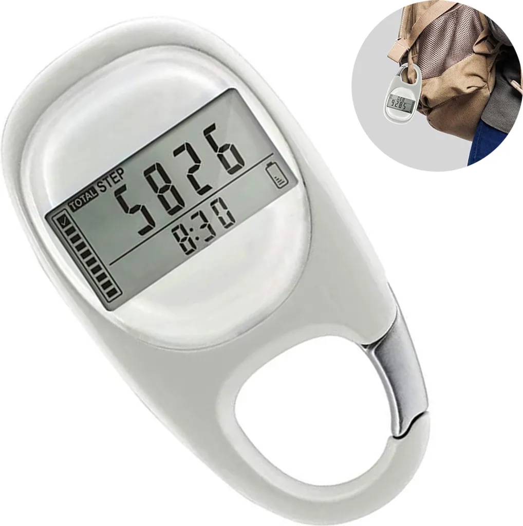Simple Pedometer | Pedometer Walking 3D Pedometer Clip Daily Goal ...