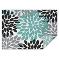 thumbnail image 1 of Simple Petal Shaped Geometric Floral Pattern Rectangle Tablecloth 60"x84",Waterproof Polyester Rectangle Table Cloth, Wipeable Spillproof Polyester Tablecloth for Dining, Camping, Indoor and Outdoor, 1 of 5