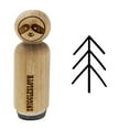 thumbnail image 1 of Simple Pine Tree Rubber Stamp for Scrapbooking Crafting Stamping - Mini 1/2 Inch, 1 of 7