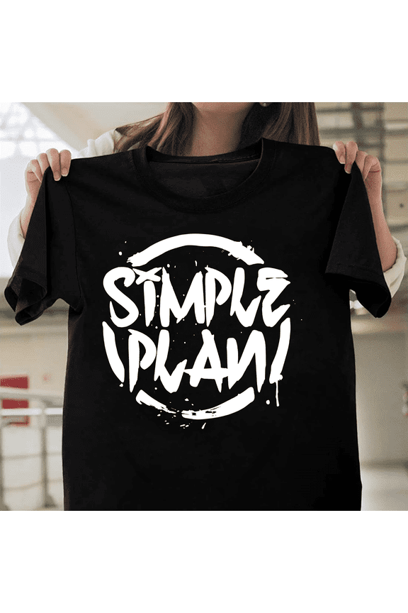 Simple Plan Pop Punk Rock Band Music Fan Concert Tour Merch Graphic V40086 Unisex T-Shirt, Size Up to 5XL