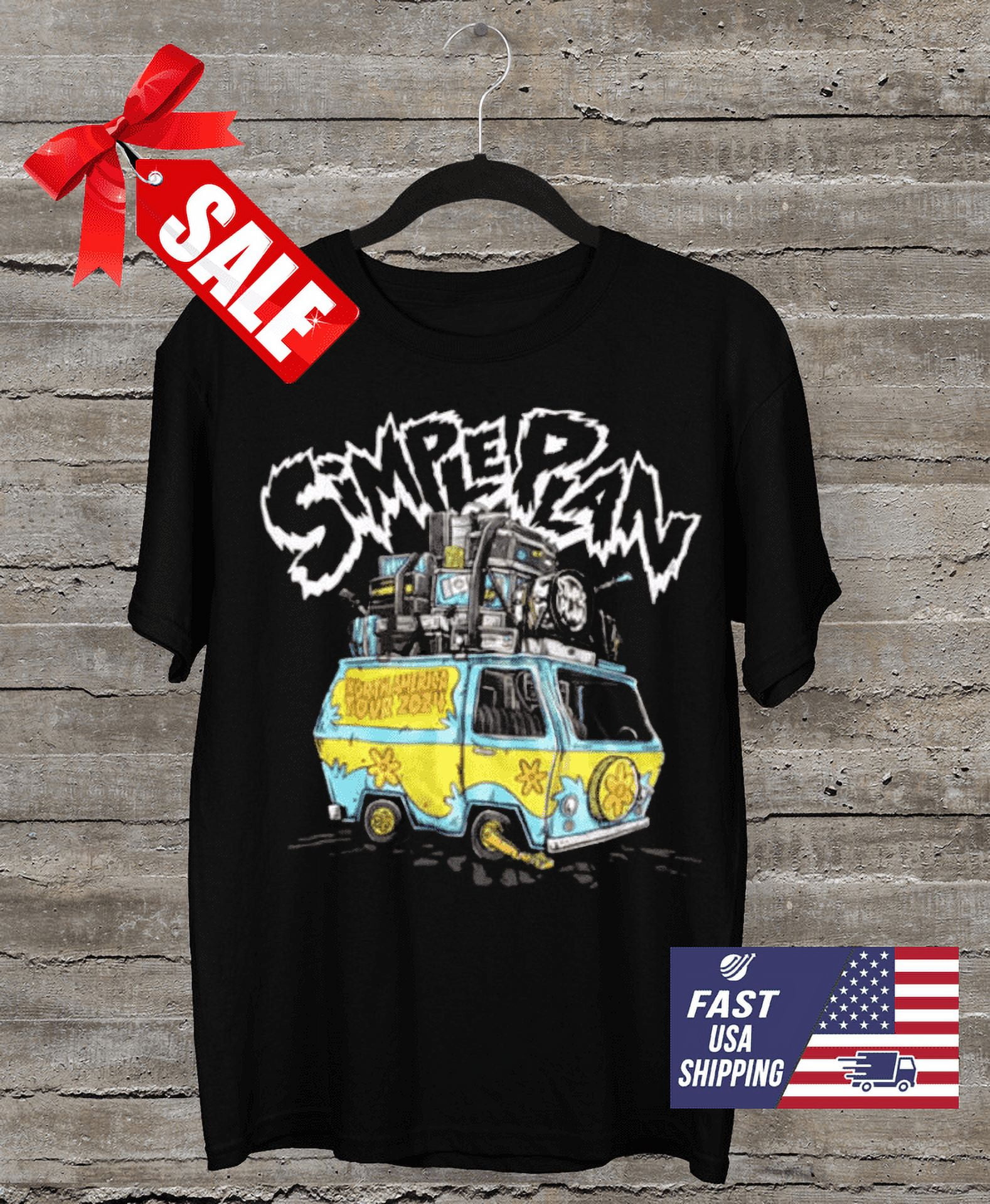 Simple Plan Scooby Doo 2024 TShirt