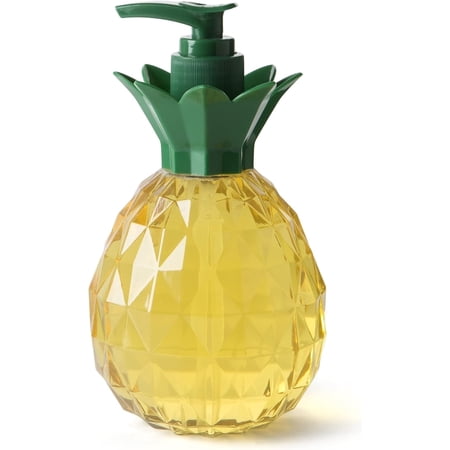 Simple Pleasures Pineapple Hand Soap Dispenser - Ocean Scented Liquid Soap - 12 oz