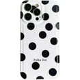 thumbnail image 1 of Simple Polka Dot Glossy Soft  for iPhone Case (White,iPhone 13 Pro Max), 1 of 7