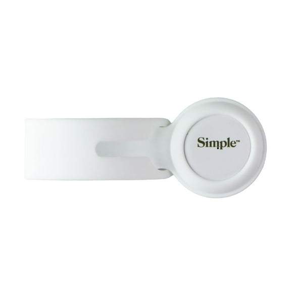 Simple Precision Wireless Smart Tag with Replaceable Battery - White (581455)
