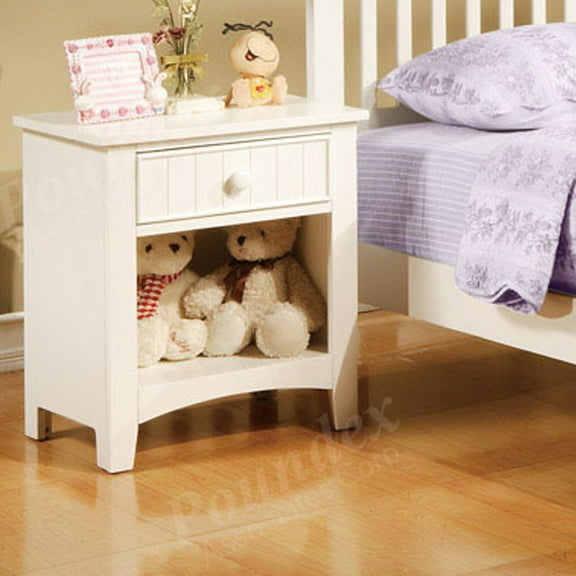 Simple Relax Night Stand, White