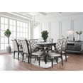 thumbnail image 1 of Simple Relax SR03CM3219GY-T-9PC Dining Set, Grey, 1 of 5
